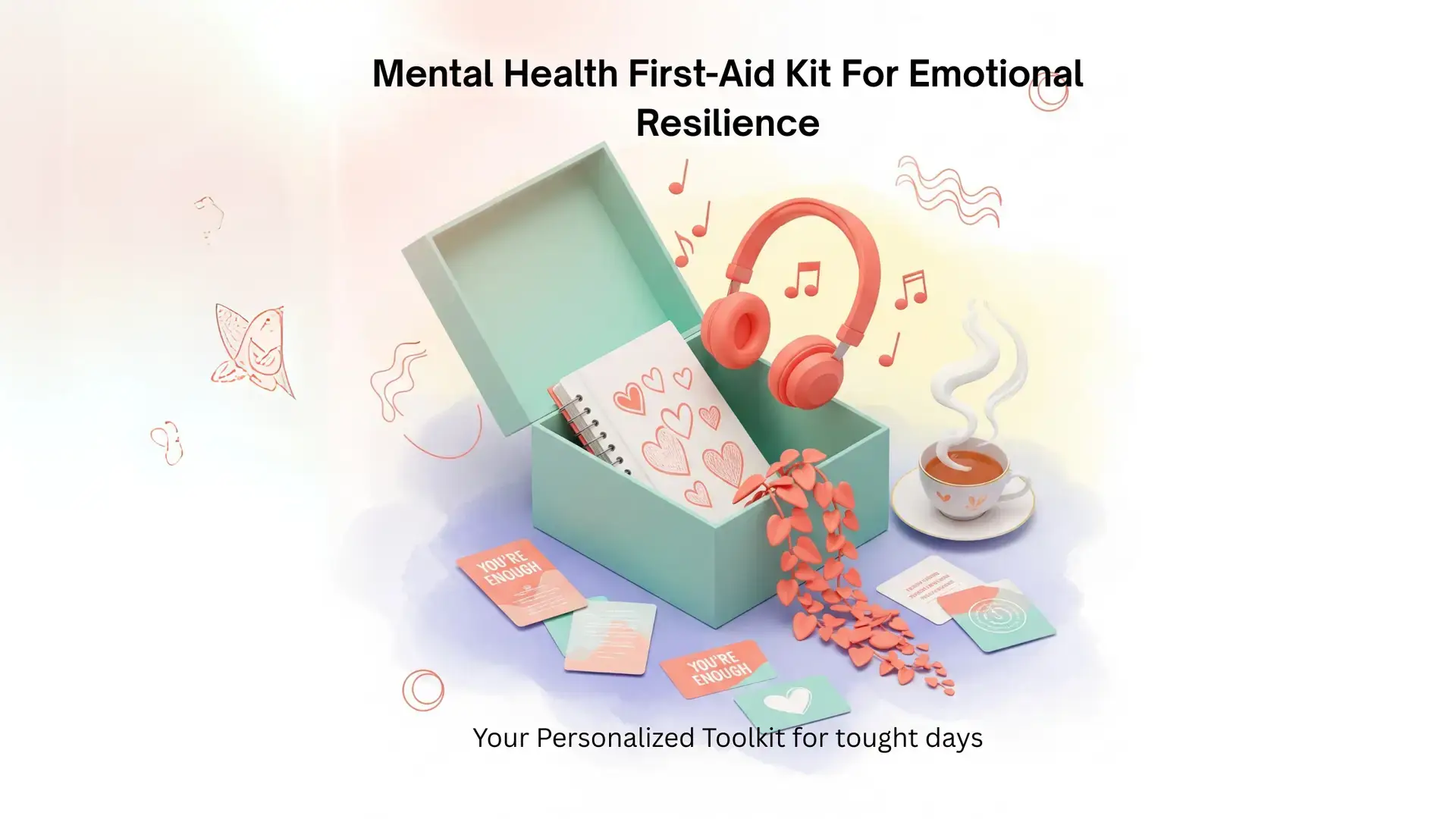 Mental Health First-Aid Kit For Emotional Resilience